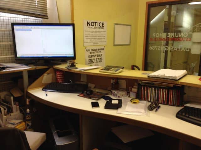 View of the office from dgSigns