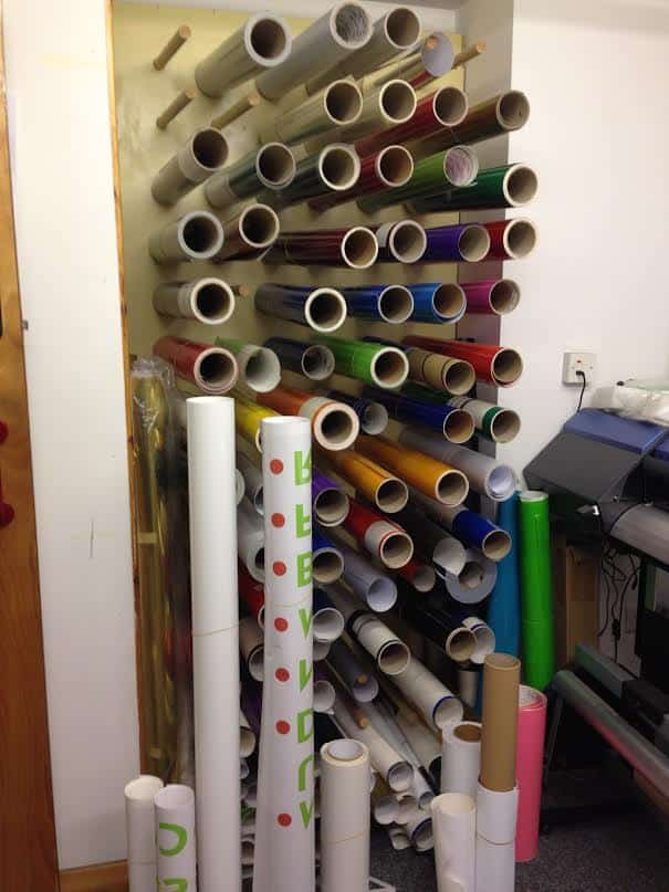 Materials for signage from dgSigns