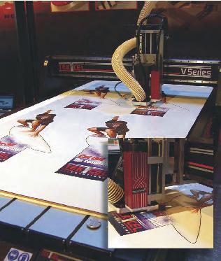 Tekcel Router with OptiCAM system