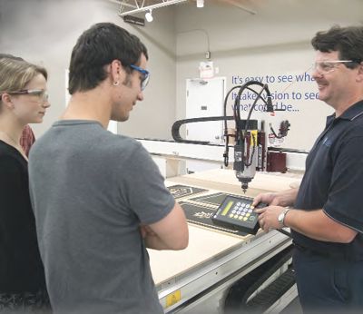 Training at one of the AXYZ training centres.