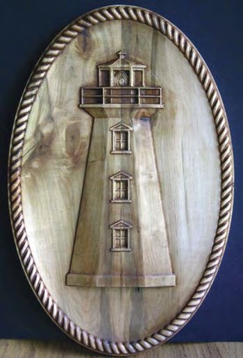 3D plaque carved using Aspire 2.