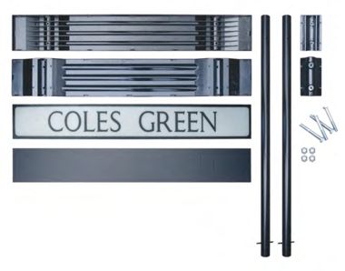 A variety of Sign components