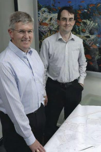 Scriptus Managing Director, Michael Jackson, and Technical Director, Bill Taylor.