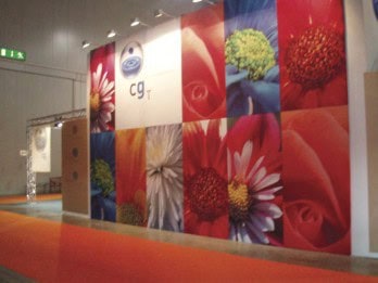 A huge digital print