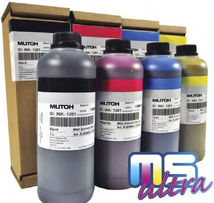 Third generation mild solvent ink set from Mutoh - Sign Update