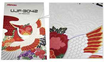 Mimakis LED UV hard ink example