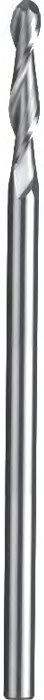 The new 2122 Cyber Series extra long, two flute ball nosed cutter