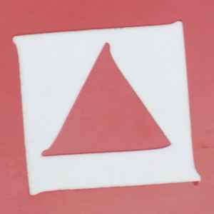 Vinyl cut with an incorrect offset setting(larger)