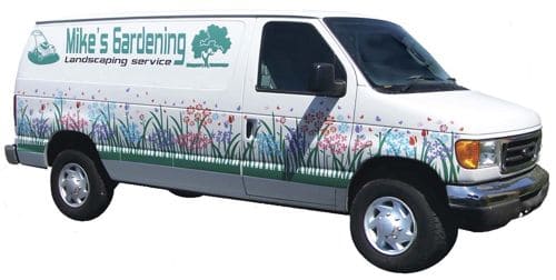 Arlon calendered film on van
