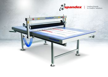 Spandex ROLLSROLLER flatbed applicator