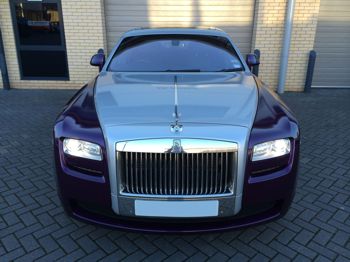 Rolls Royce wrapped in 3M film