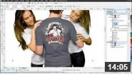 CorelDRAW X6 screen shot of video for beginners working with objects