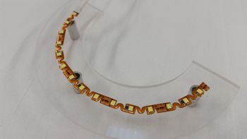 strip of halo led bent around