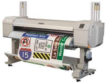 Model of the TrafficJet printer