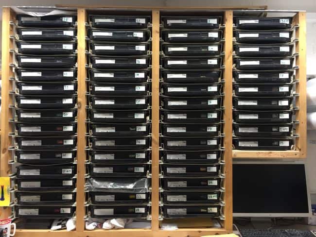 55 part used foils to be used with a Gerber Edge FX Thermal printer