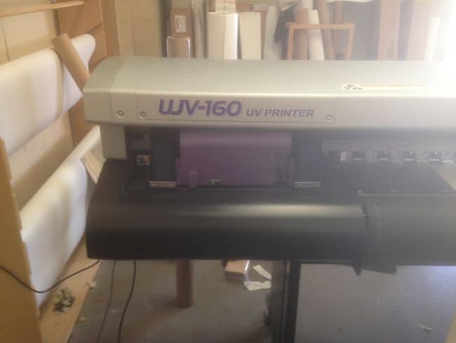 Mimaki UJV 160 Hybrid UV LED Printer 3