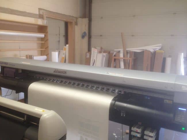 Mimaki UJV 160 Hybrid UV LED Printer