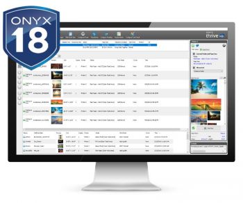 Computer screen with Onyx RIP solution displayed on it