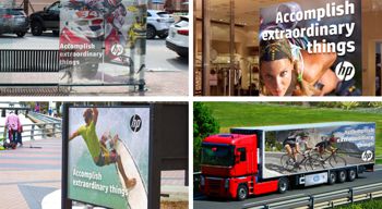 HP Adhesive Vinyl Applications Image on foto's