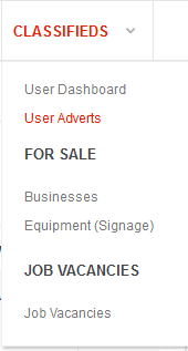 SignUpdate Classifieds for sale