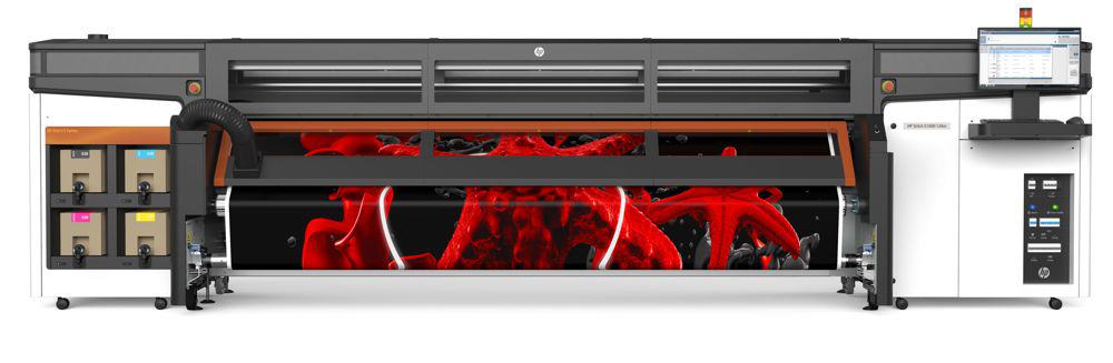 The HP Stitch S1000 Printer for Soft Signage and Interior Décor