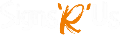 Signs R Us logo