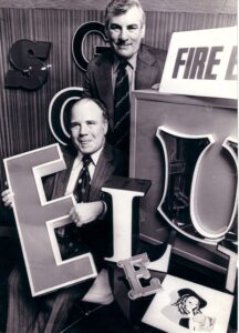 Pic 1 Billy and George Harper Seven decades in sign making