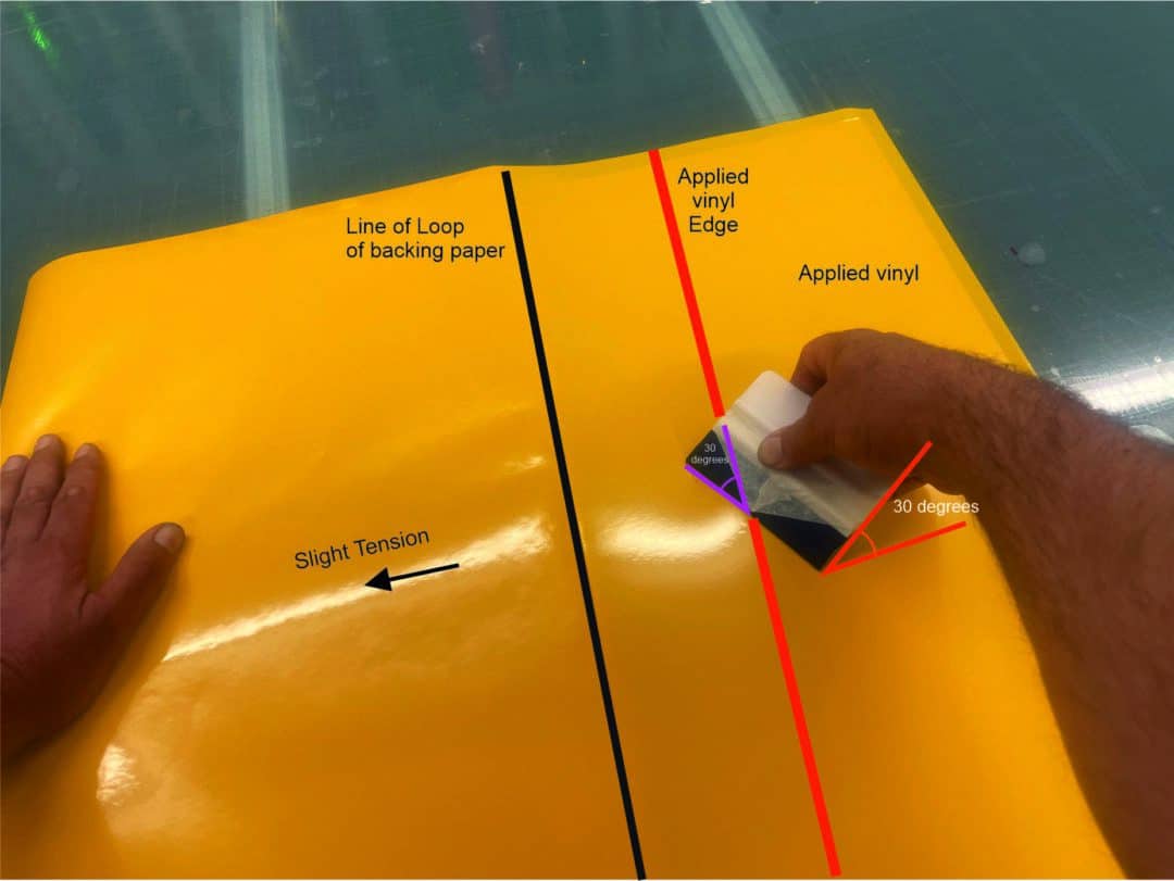 Sign Making Squeegee How to use a squeegee - Sign Update