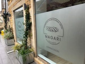 Magari pasta shop Nettl at Digiprint Bath and Chippenham decorates new pasta shop with Drytac Polar Frost Air