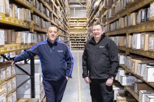 P11 lead Nick Malvern Eddie Edge Spandex cuts non-recyclable waste by a third with Grundon Waste Management