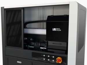 The SinoColor URP-3015 Series UV Rotary Printer