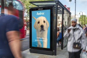 Andrex's 'A little love goes a long way' ad campaign