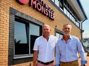 Hollywood Monster managing director Simon McKenzie with new head of London projects Steve Allen