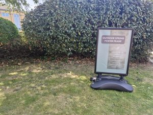 A1 Black Spring Poster Frame