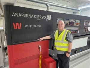 Kevin Green Whiteghyll revs up agility and productivity with Agfa investment