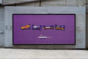 queen hero image Cadbury's Heroes ad earns highest ever outdoor score