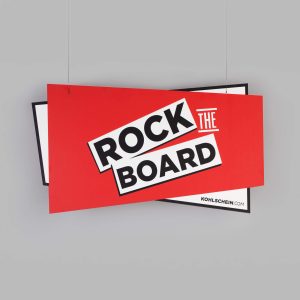 displaykarton kroma displayboard kohlschein deckenhaenger eckig 1 Antalis extends its sustainable display board range