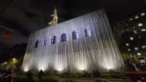 Embrace Building Wraps St Mays Le Strand 3 Embrace Building Wraps transforms London landmark for 300th anniversary