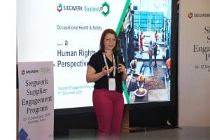 Cathleen Hansohm in India Siegwerk highlights industry-first Supplier Engagement Initiative