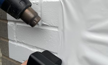 Utilising brick walls into signage