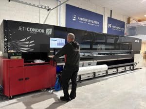 Agfa Jeti Condor The first Agfa Jeti Condor RTR5200 touches down in the UK