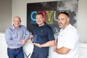IMG 0015 Belated celebrations as 2601 Creative Print receives Kavalan Green Leader Award