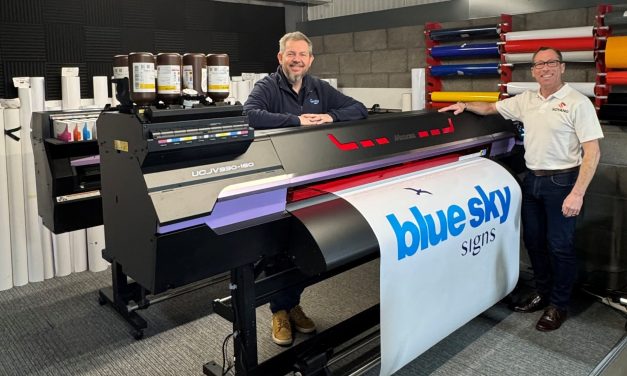 Blue Sky Signs improves production with Mimaki installation
