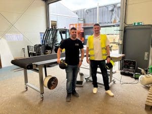 ESG Graphics ESG eyes new graphics work with Solent Texsew Conveyorline investment from Soyang
