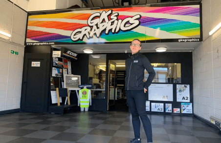 From ‘sticker lady’ to signage savant